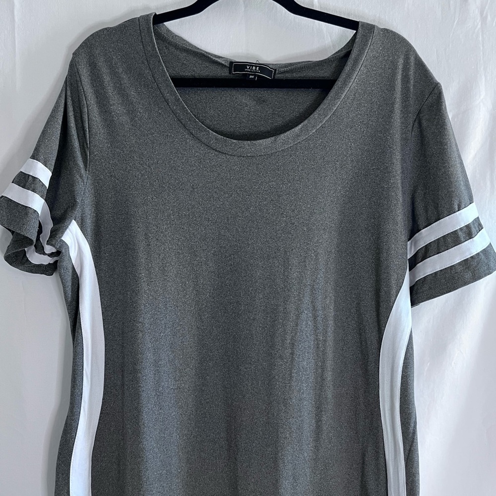Gray T-shirt  Dress